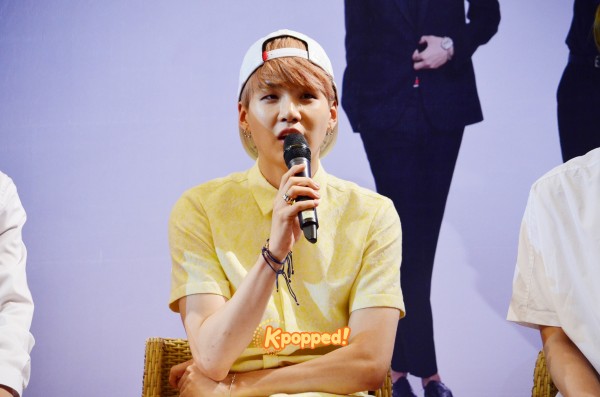 BTS Suga The Red Bullet in Malaysia Press Conference