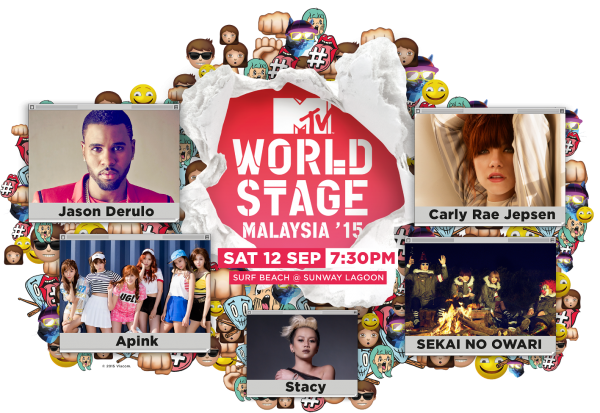 Full Line-Up for MTV World Stage Malaysia