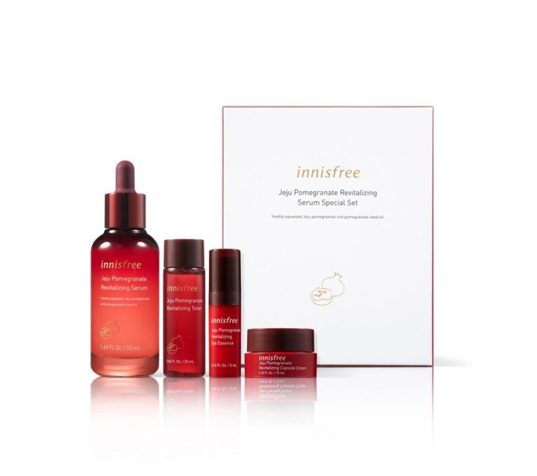 innisfree Jeju Pomegranate Revitalizing Line · KPOPPED!