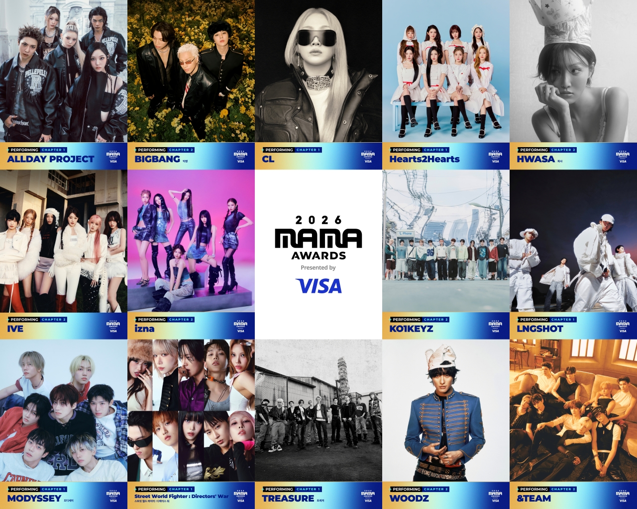 2026 MAMA Awards Brings the 2nd Wave of Artists Performing